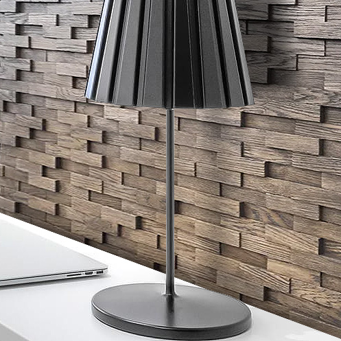 Стеновая панель Tarsi Рубка 324х300 мм Дуб/шлифованный